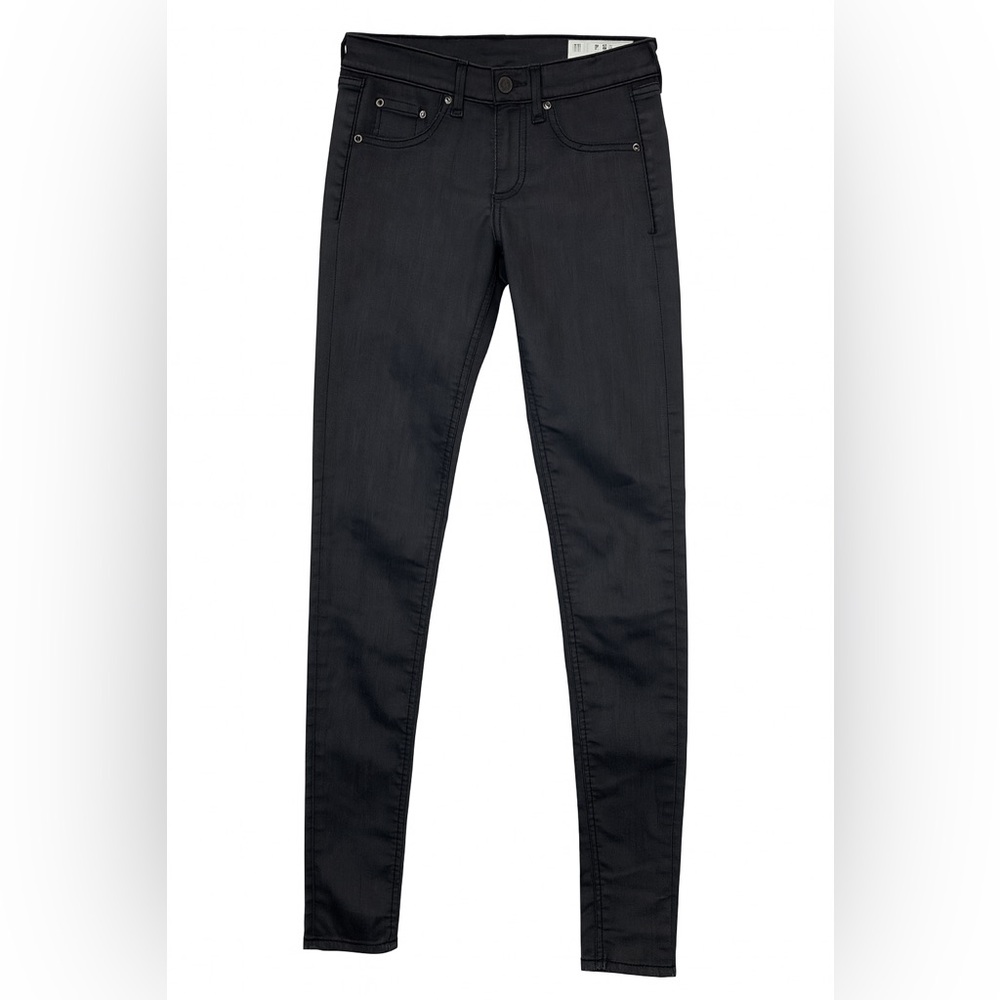 rag & bone Black Low Rise Skinny Jeans Modern Fit